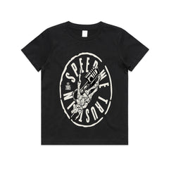 Speed Demon – Skeleton Hand & Piston Racer T-Shirt