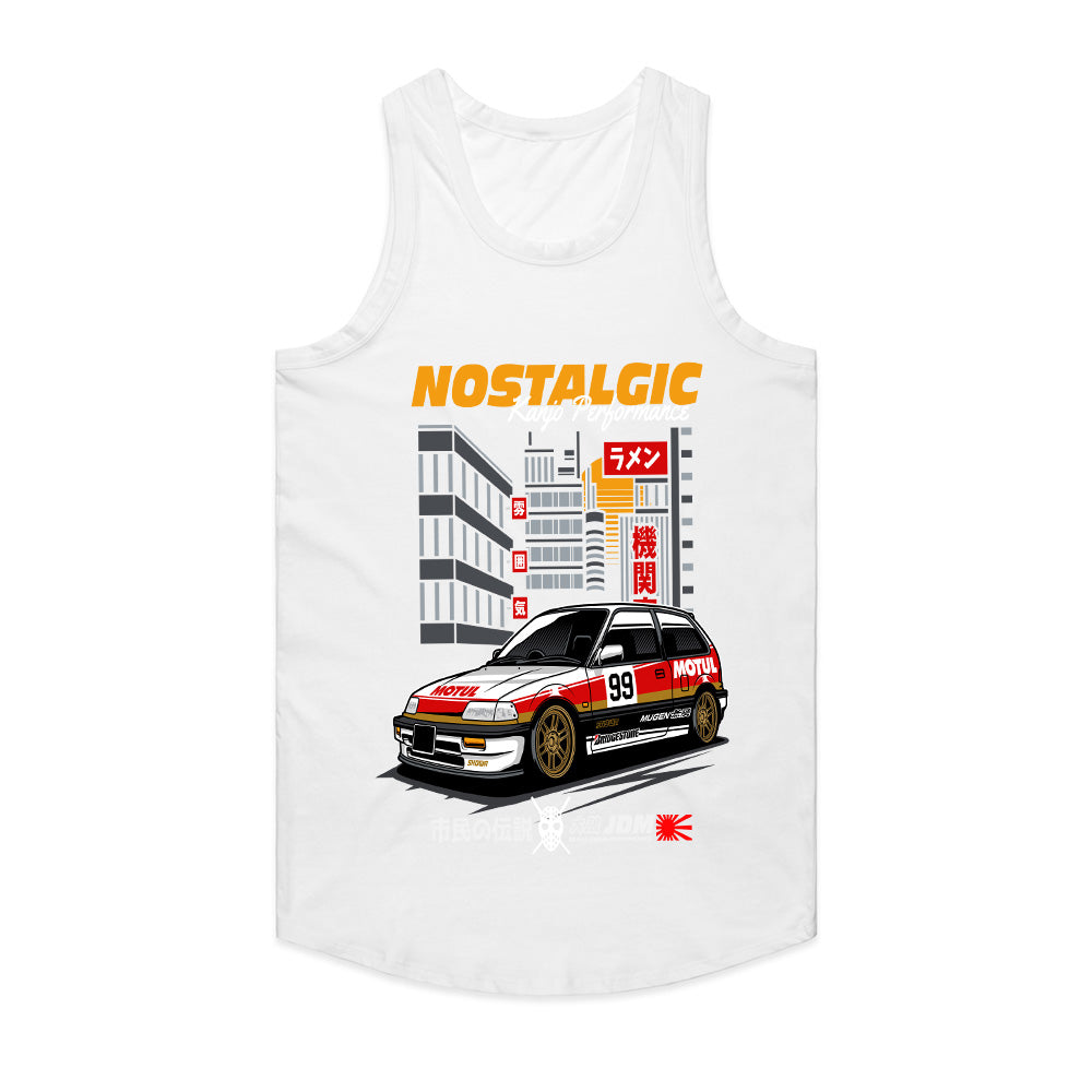 Retro JDM Honda Civic Hatchback Racing T-Shirt – Nostalgic Kanjo Performance Tee