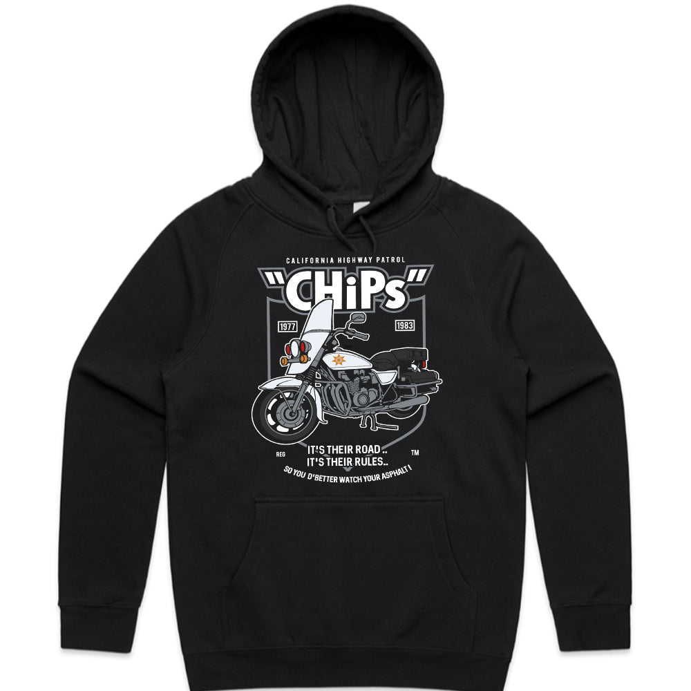 CHiPs California Highway Patrol Retro T-Shirt – Classic TV Tribute