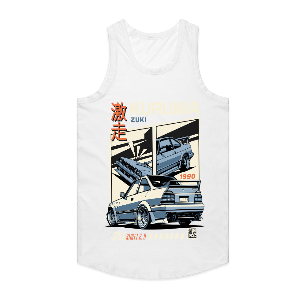 KURUMA ZUKI – 90s Gekisou Street Machine T-Shirt
