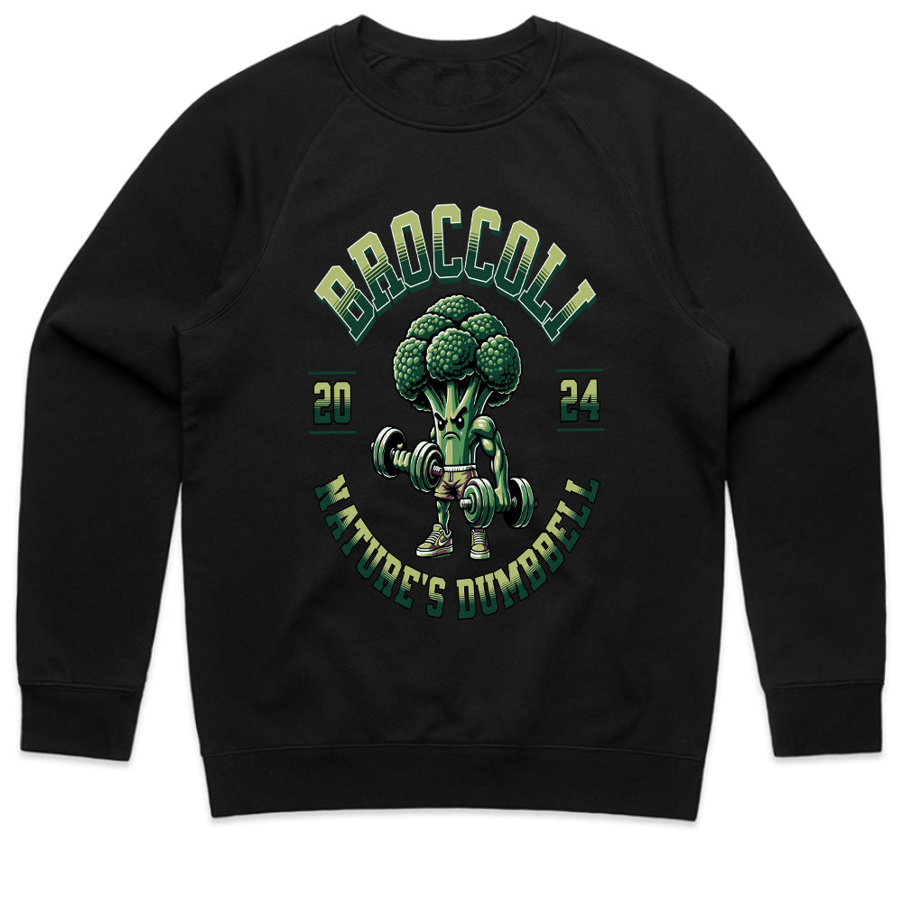 Broccoli Nature’s Dumbbell Workout Tee – Fun Fitness & Gym Motivation
