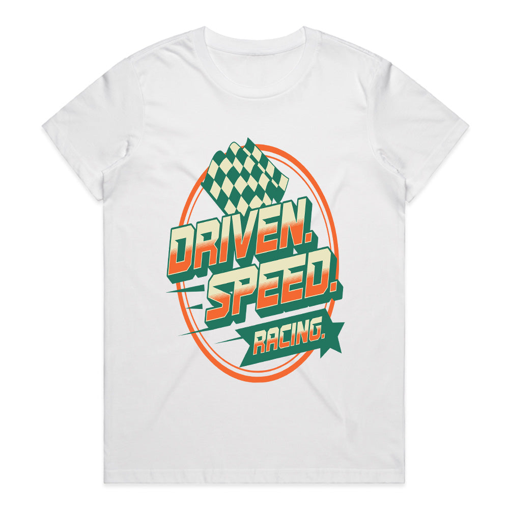 Driven Speed Racing T-Shirt – Retro Motorsport Streetwear