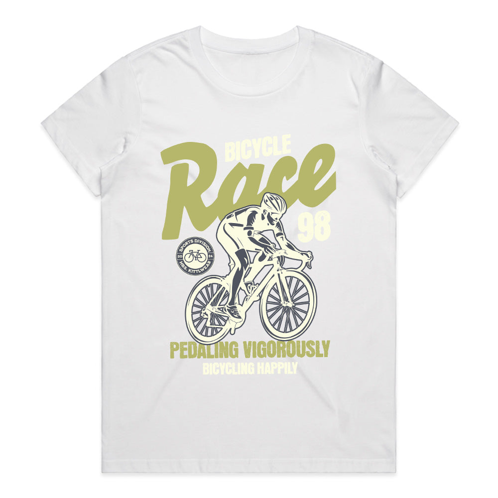 Bicycle Race T-Shirt – Vintage Cycling Enthusiast Streetwear