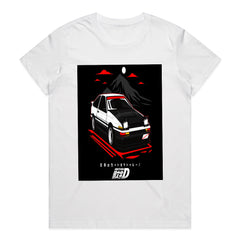 D Toyota AE86 Retro Drift Car T-Shirt – Japanese Street Racing Style