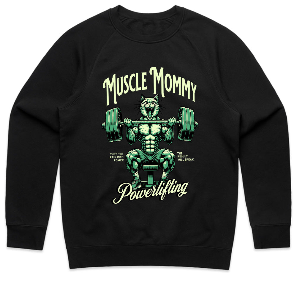 Muscle Mommy Powerlifting Tee – Fierce Gym & Strength Training Shirt