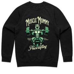 Muscle Mommy Powerlifting Tee – Fierce Gym & Strength Training Shirt