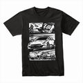 Manga Speed" Nissan GT-R Comic Style T-Shirt – JDM Racing Tee