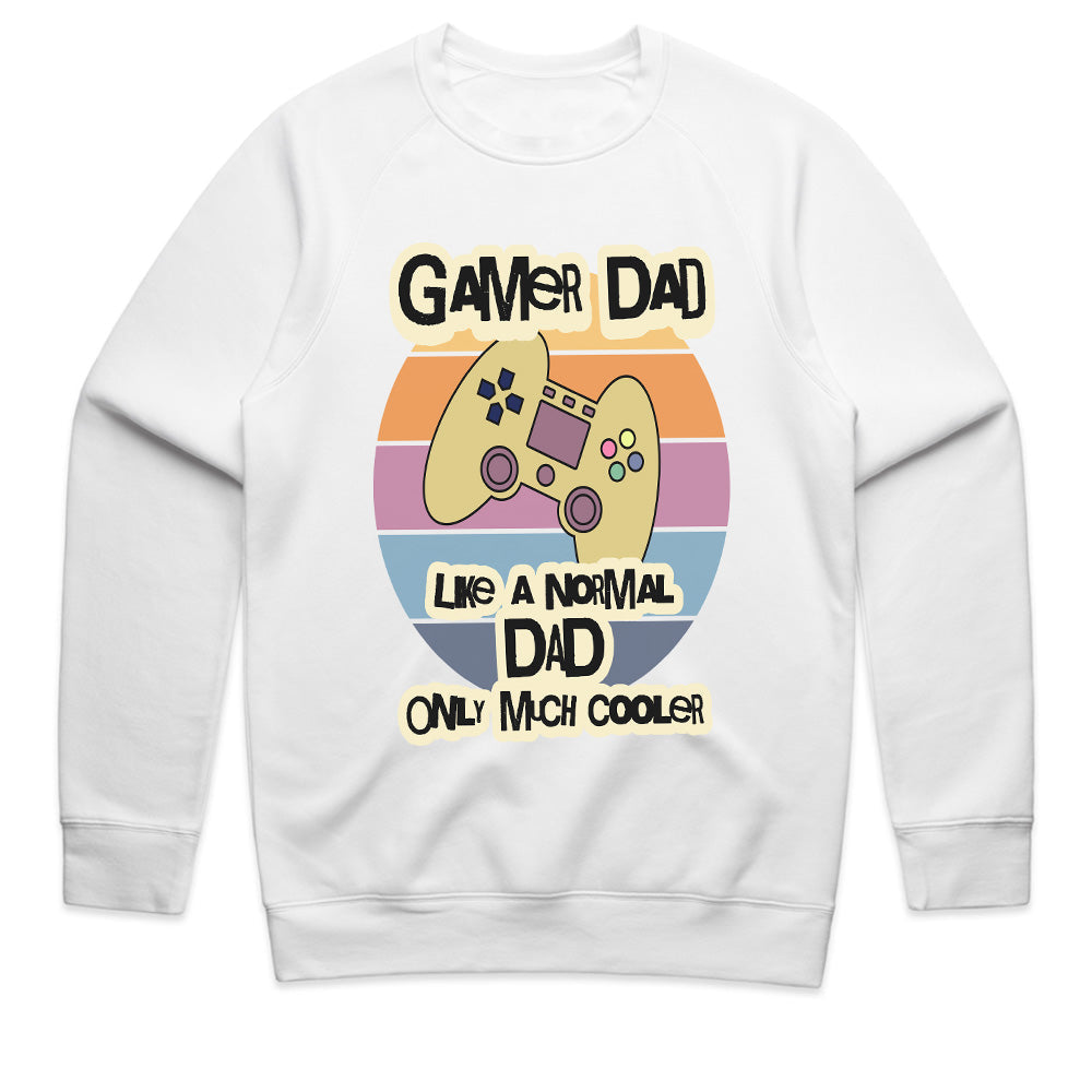 Gamer Dad - Like a Normal Dad, Only Much Cooler Retro T-Shirt
