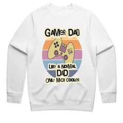 Gamer Dad - Like a Normal Dad, Only Much Cooler Retro T-Shirt