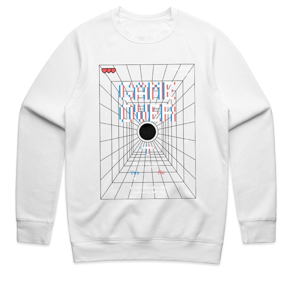 Retro "Game Over" Pixel Art Gaming T-Shirt – Play Again?