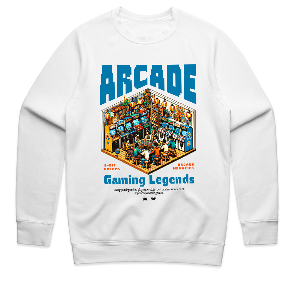 Vintage Arcade Gaming Legends T-Shirt – Retro 8-Bit Dreams Tee