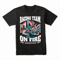 Racing Team On Fire - High-Speed Streetwear T-Shirt