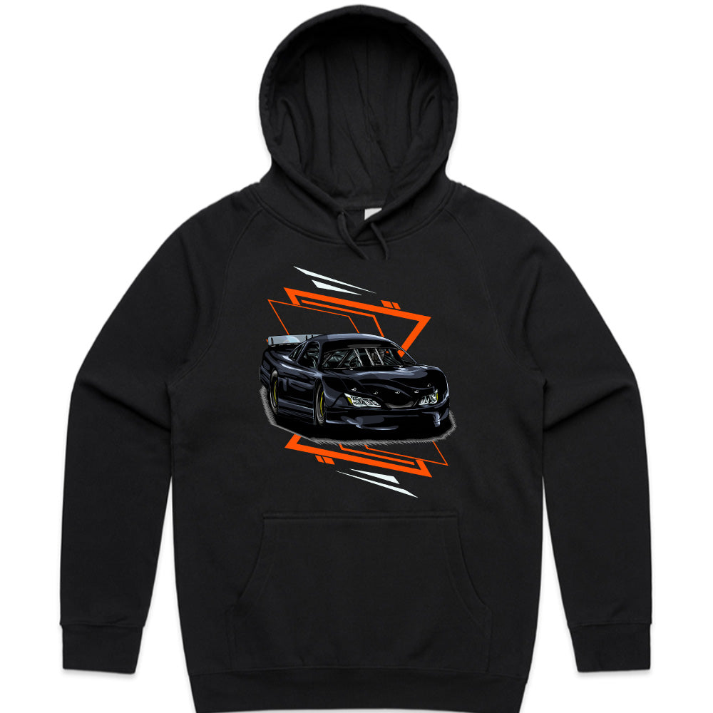 Speed & Precision: Black Racer T-Shirt
