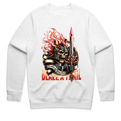 Blaze A Trail – Flames of Resilience Warrior Tee