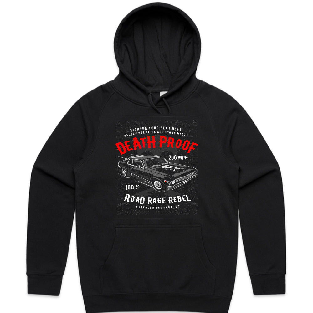 Death Proof Road Rage Rebel T-Shirt – 200 MPH Thrills