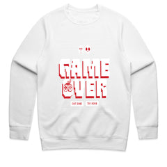 Retro "Game Over – Try Again?" T-Shirt – 3D Pixel Arcade Design