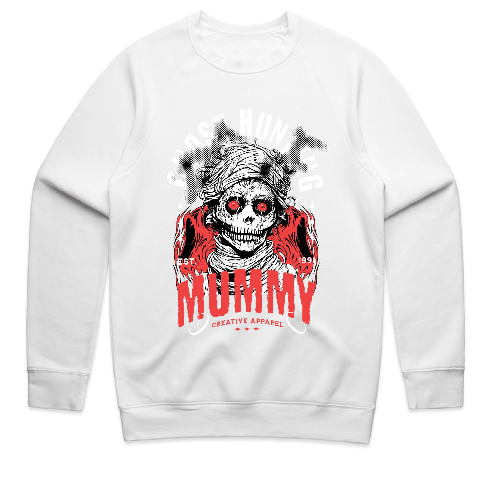 Ghost Hunting Mummy T-Shirt – Horror Gothic Streetwear