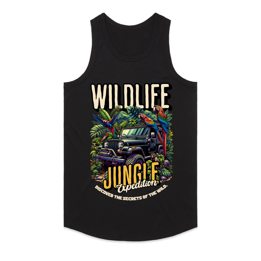 "Wildlife Jungle Expedition Adventure T-Shirt – Explore the Secrets of the Wild"