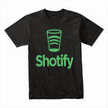 Shotify T-Shirt – A Fun and Playful Twist on Your Favorite Streaming Service