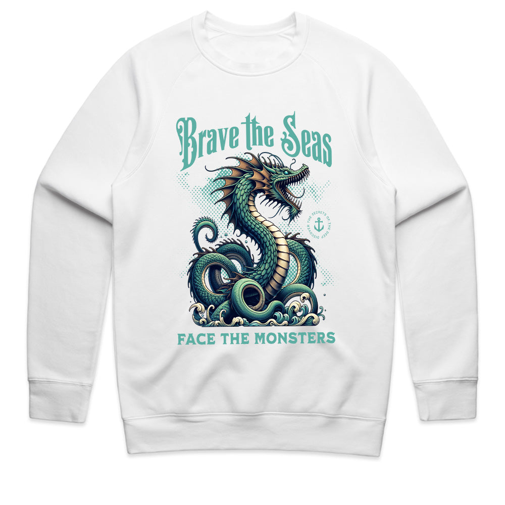 Brave the Seas T-Shirt – Face the Monsters & Conquer the Depths