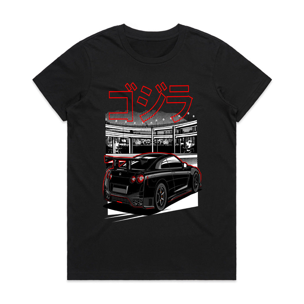 Godzilla R35 Nissan GT-R – Japanese Street Racing T-Shirt