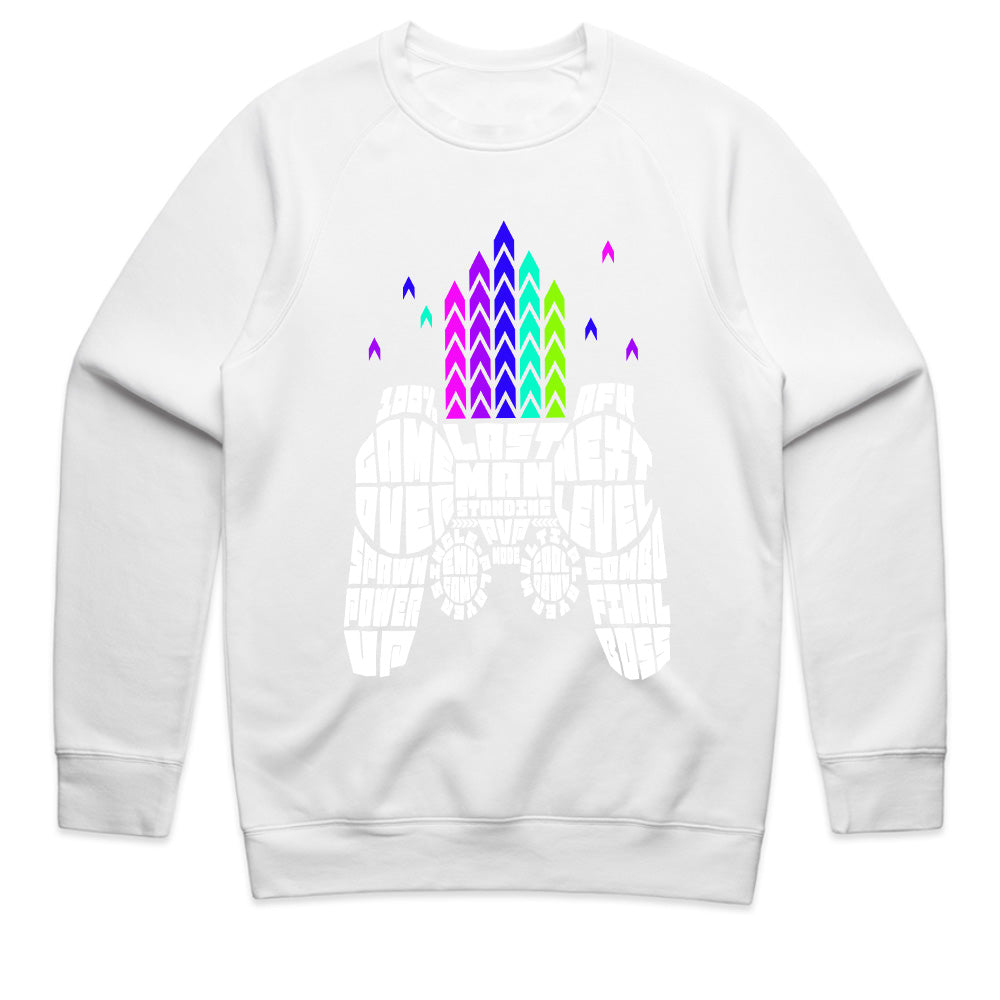 Gaming Typography T-Shirt - "Game Over | Last Man Standing" Gamer Controller Design