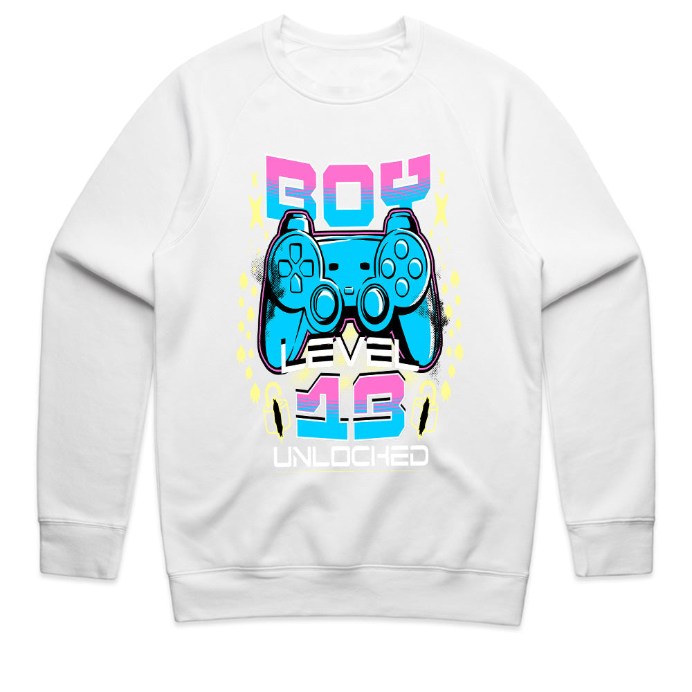 "Level 13 Unlocked Gamer T-Shirt – Cool Gaming Birthday Tee for Boys"