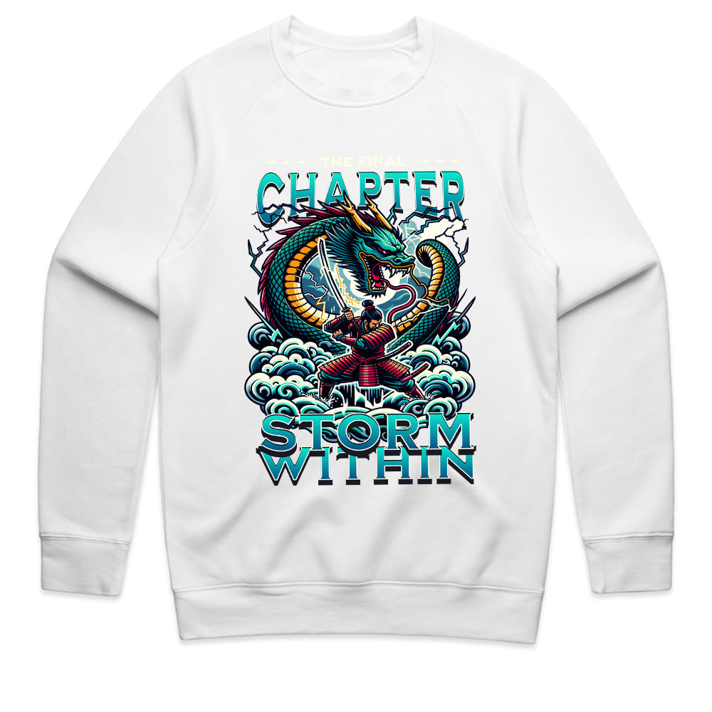 The Final Chapter – Storm Within Samurai & Dragon Graphic T-Shirt