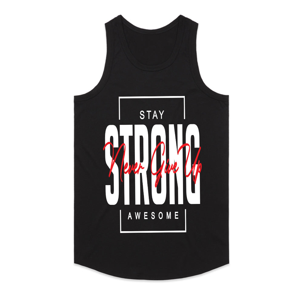 Relentless Resolve: Stay Strong Motivational Tee
