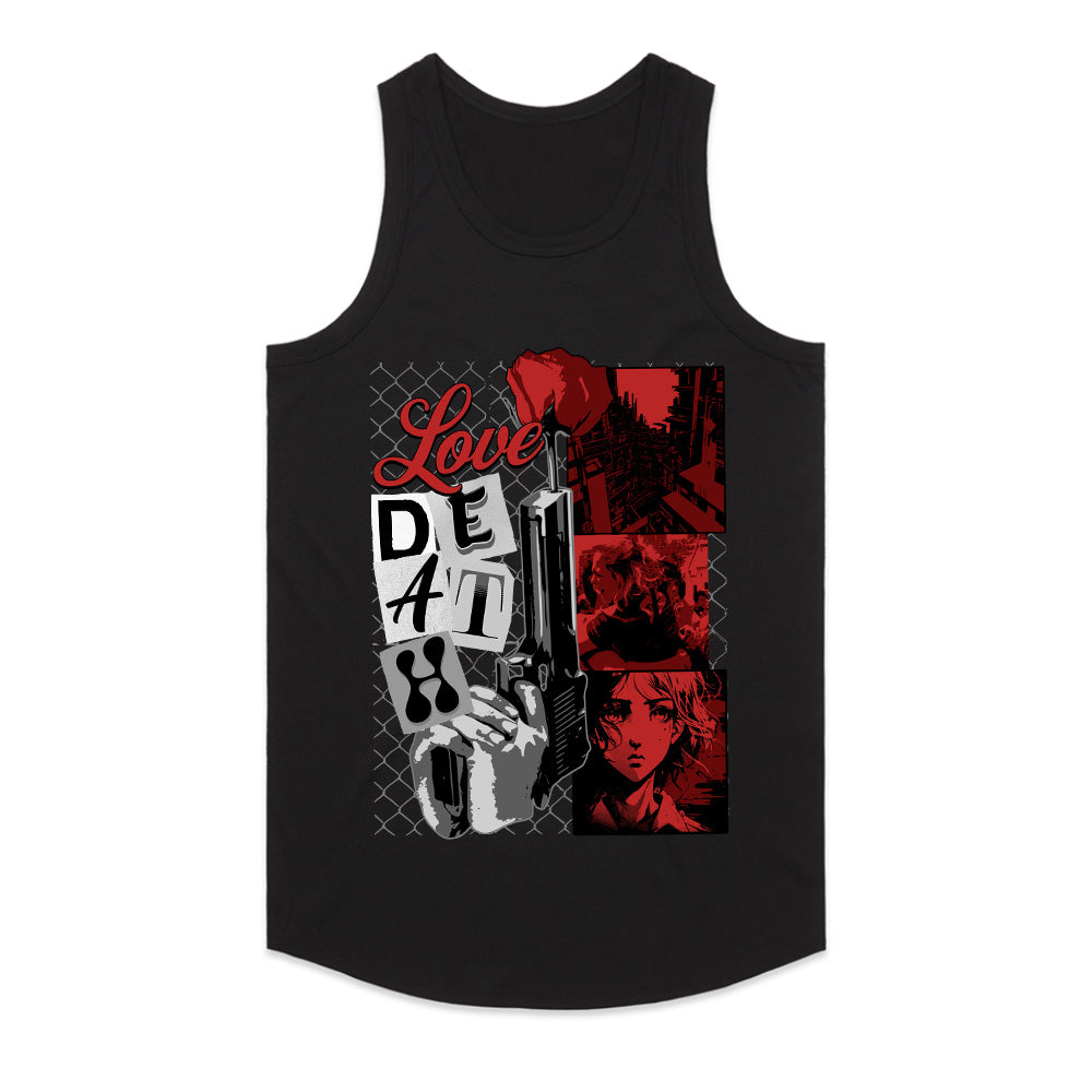 Love & Death Noir Manga Tee