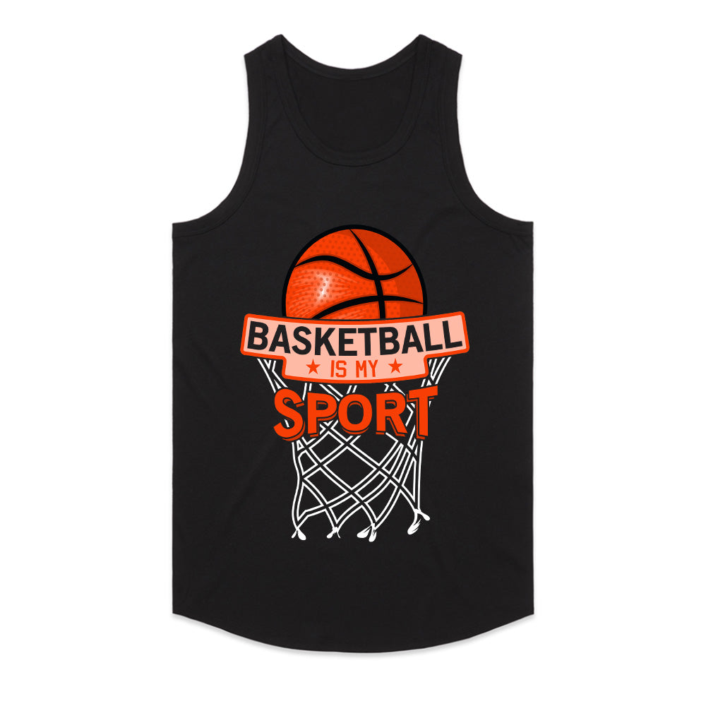 Swish Passion: Basketball Is My Sport Tee