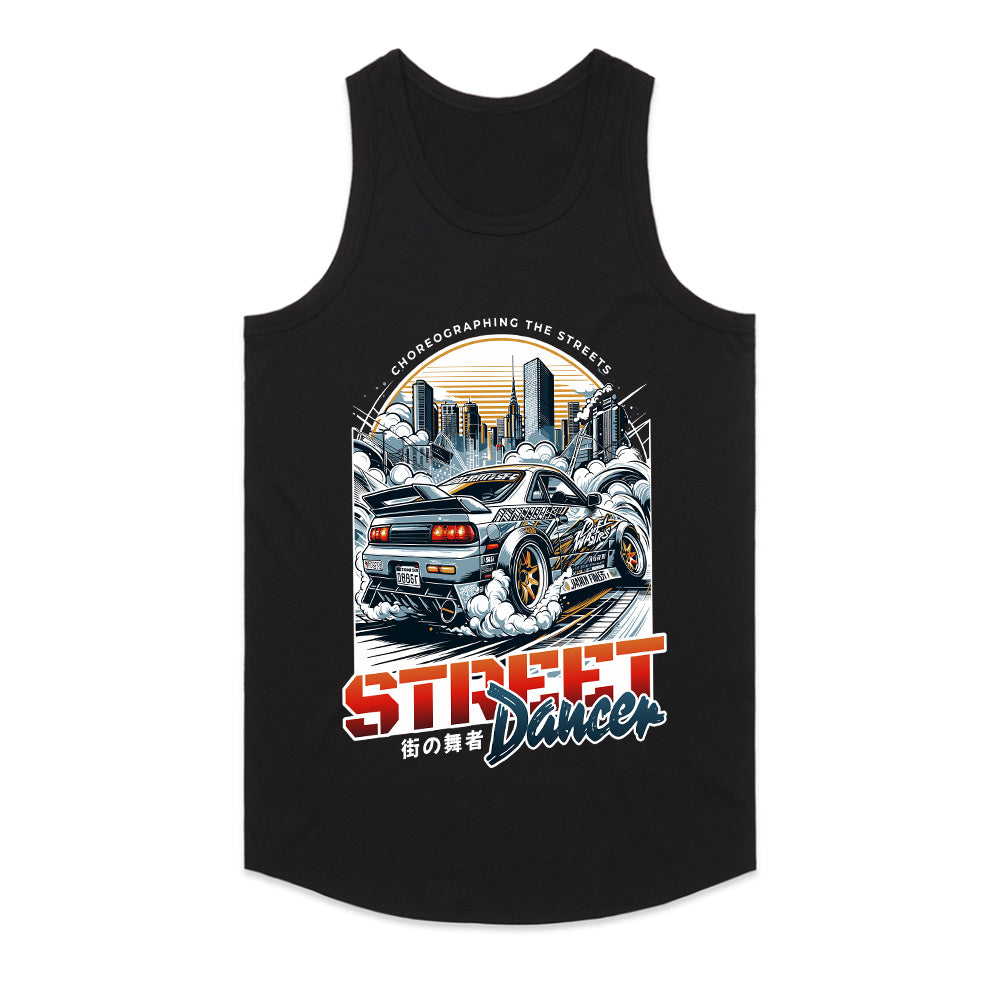 Street Dancer Drifting T-Shirt – JDM Car Culture & Urban Style