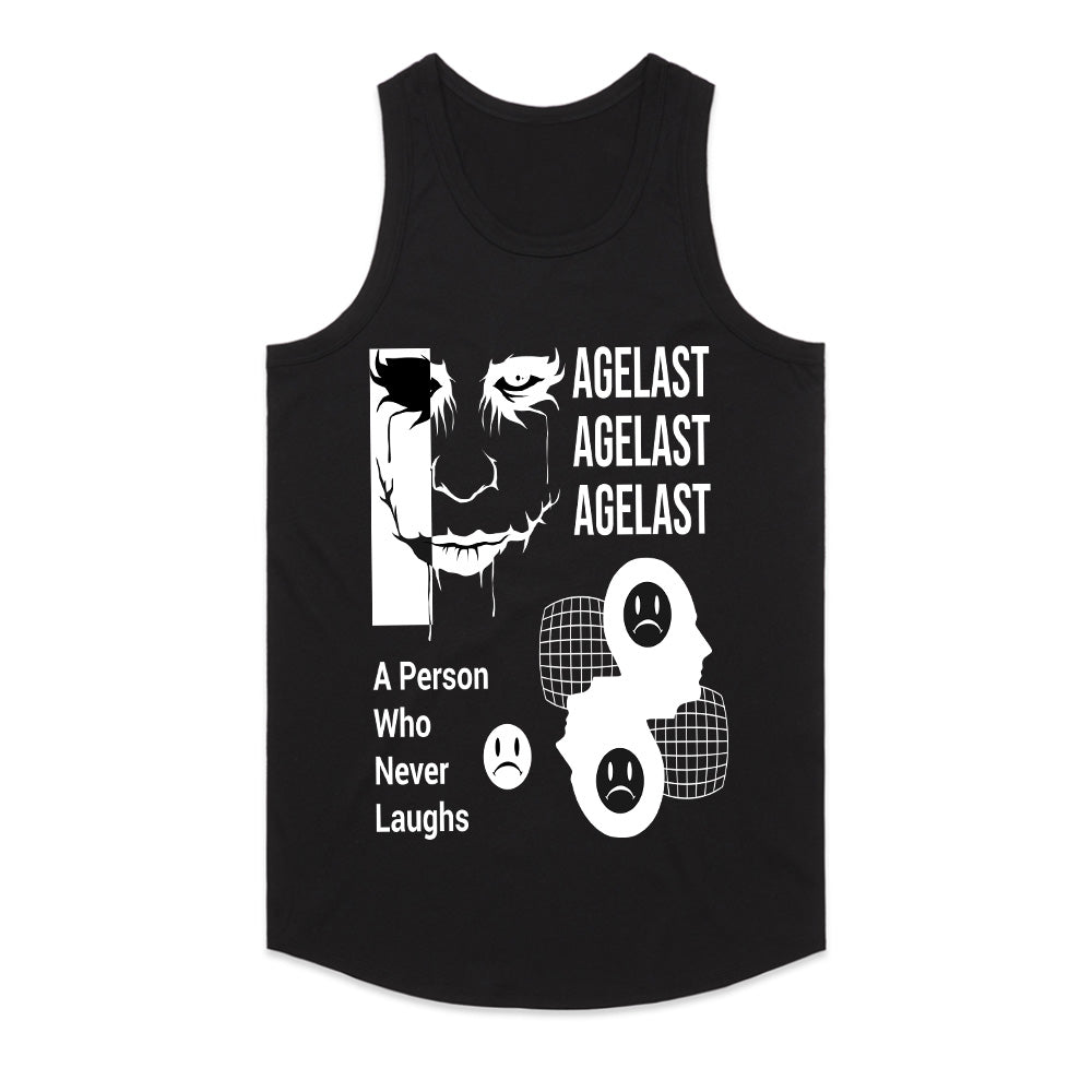 “Agelast Shadow” Emotionless Statement Tee