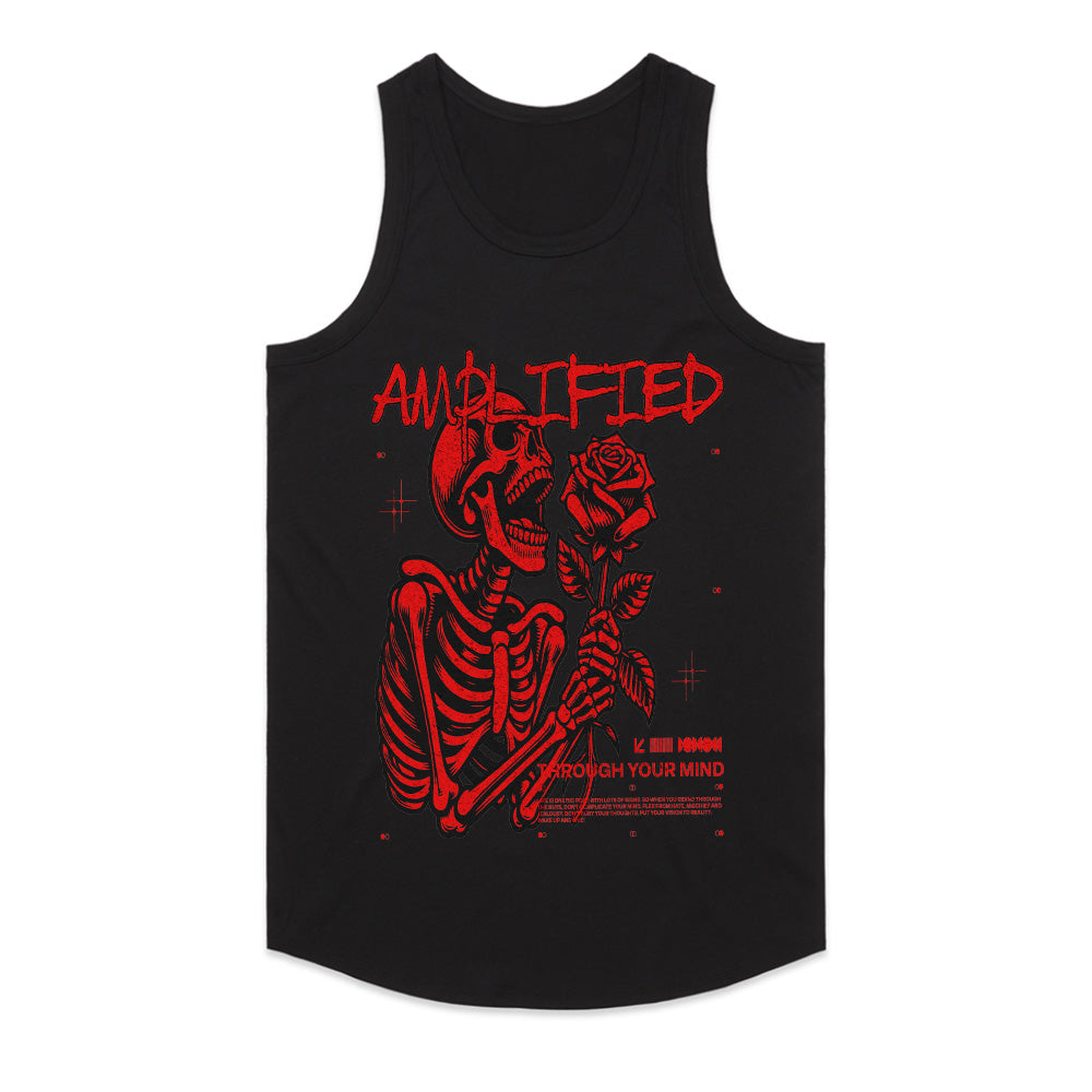 Neon Afterlife: Amplified Skeleton Tee