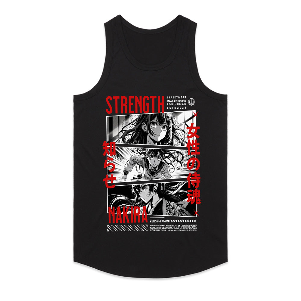 Kunoichi Resolve – Nakira Strength Anime Tee