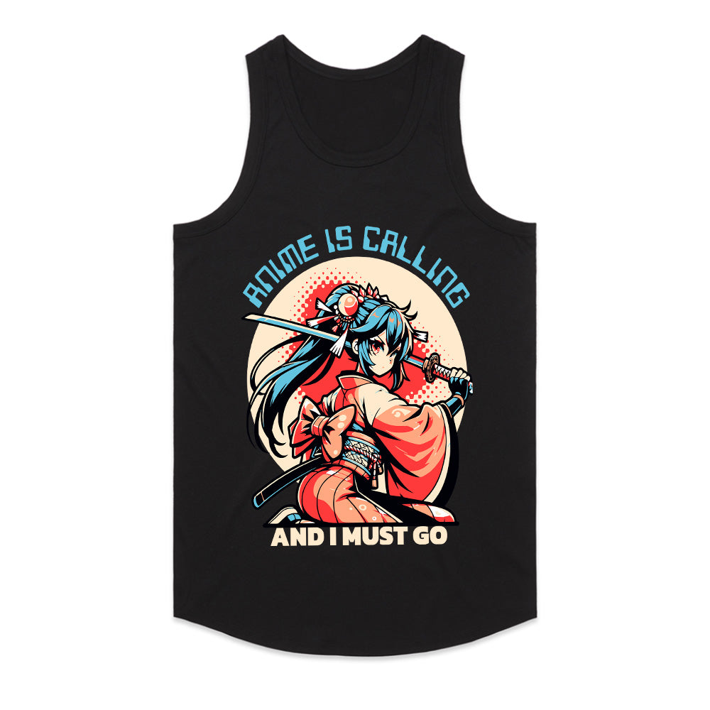 Samurai Summons – Anime Is Calling Tee