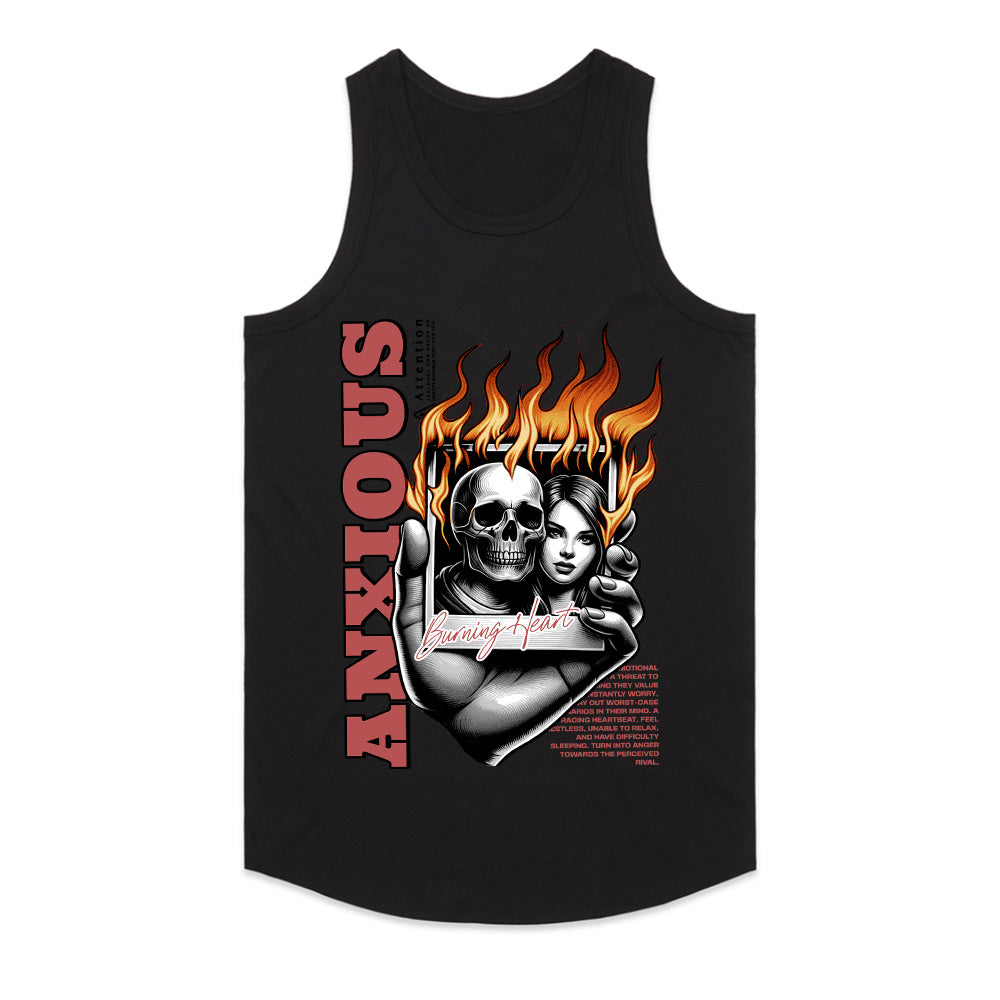 Burning Heart – Anxious Inferno Tee