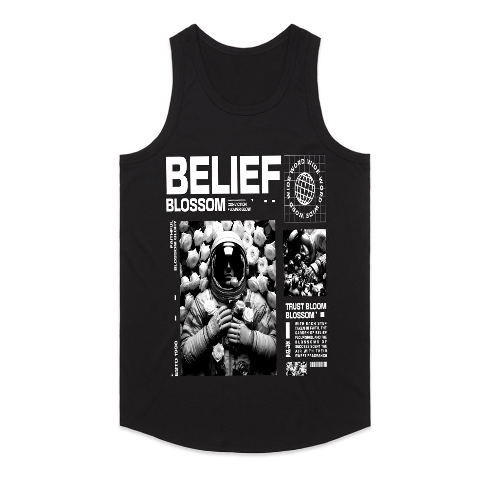 Belief Blossom – Cosmic Conviction Tee