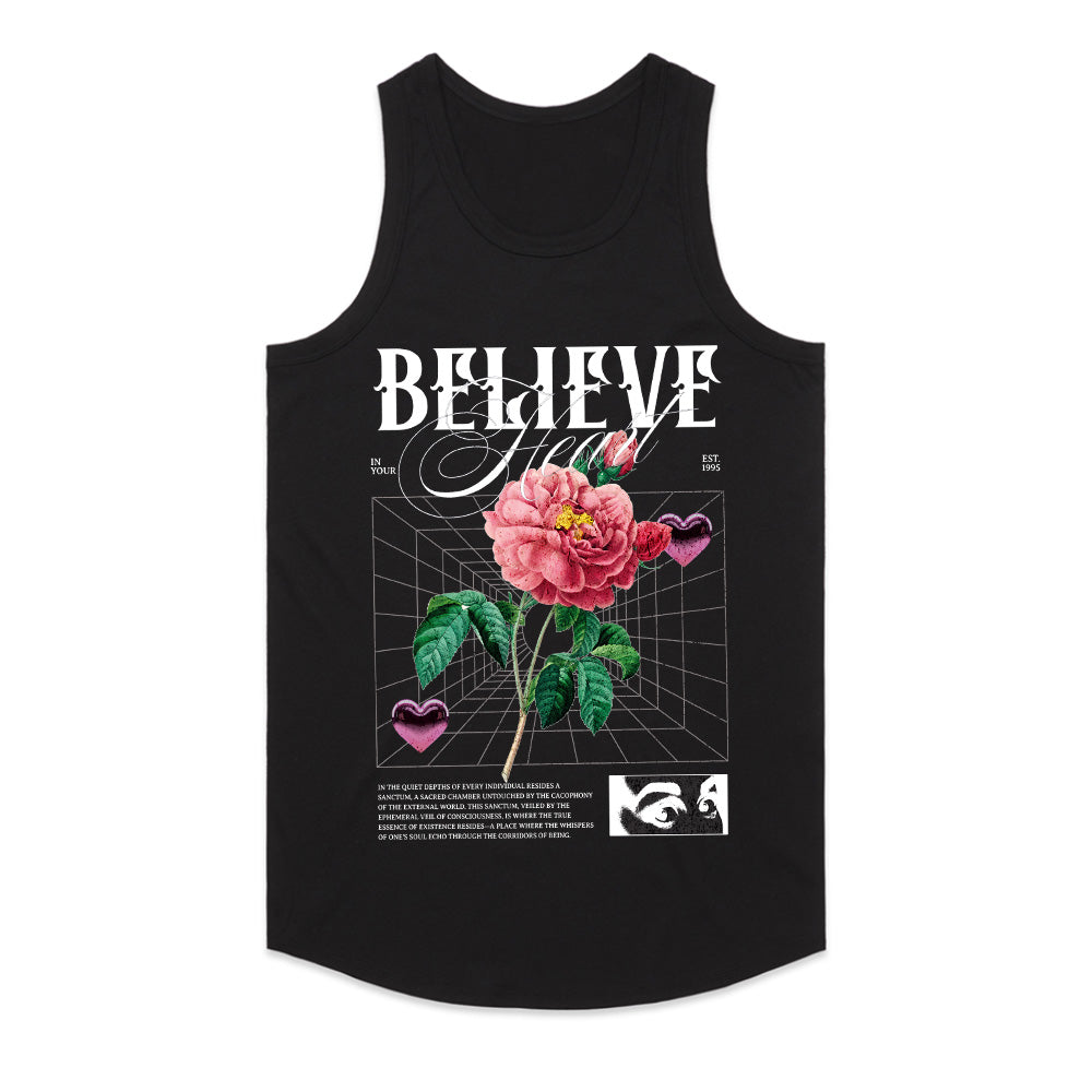 Bloom Within: Believe in Your Heart Tee