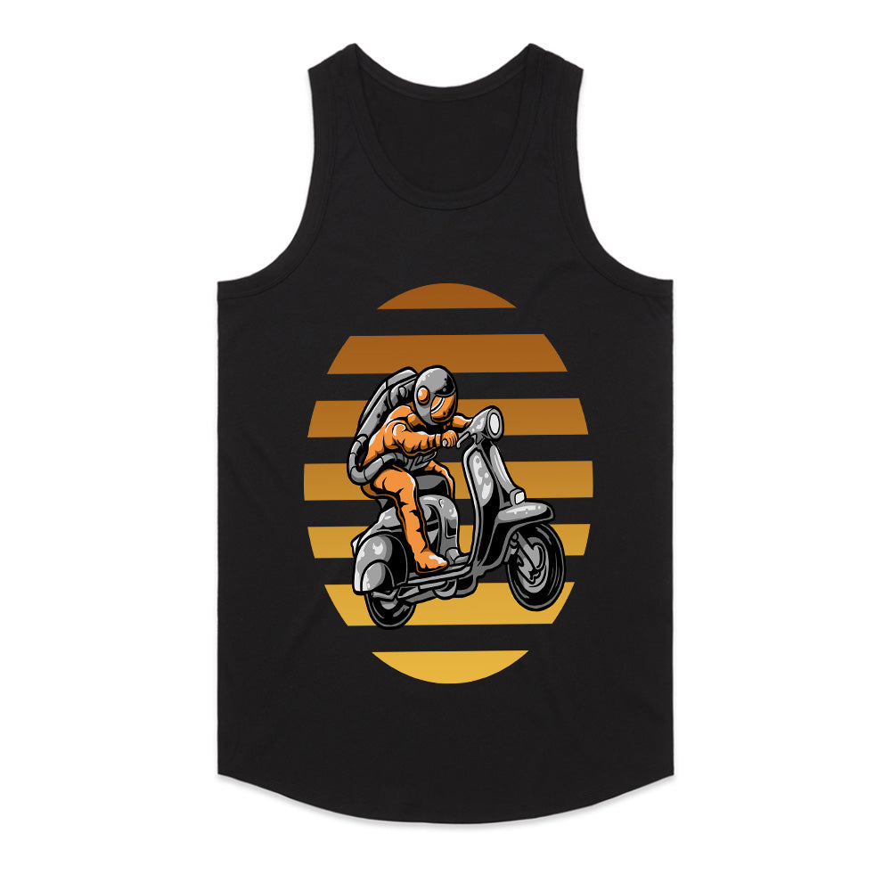 Solar Cruise: Astronaut on a Vespa Tee