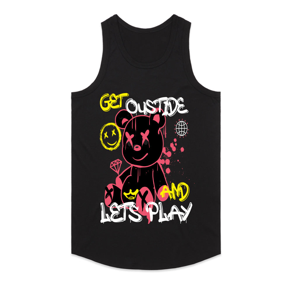 Play Mode: Graffiti Bear Vibes Tee