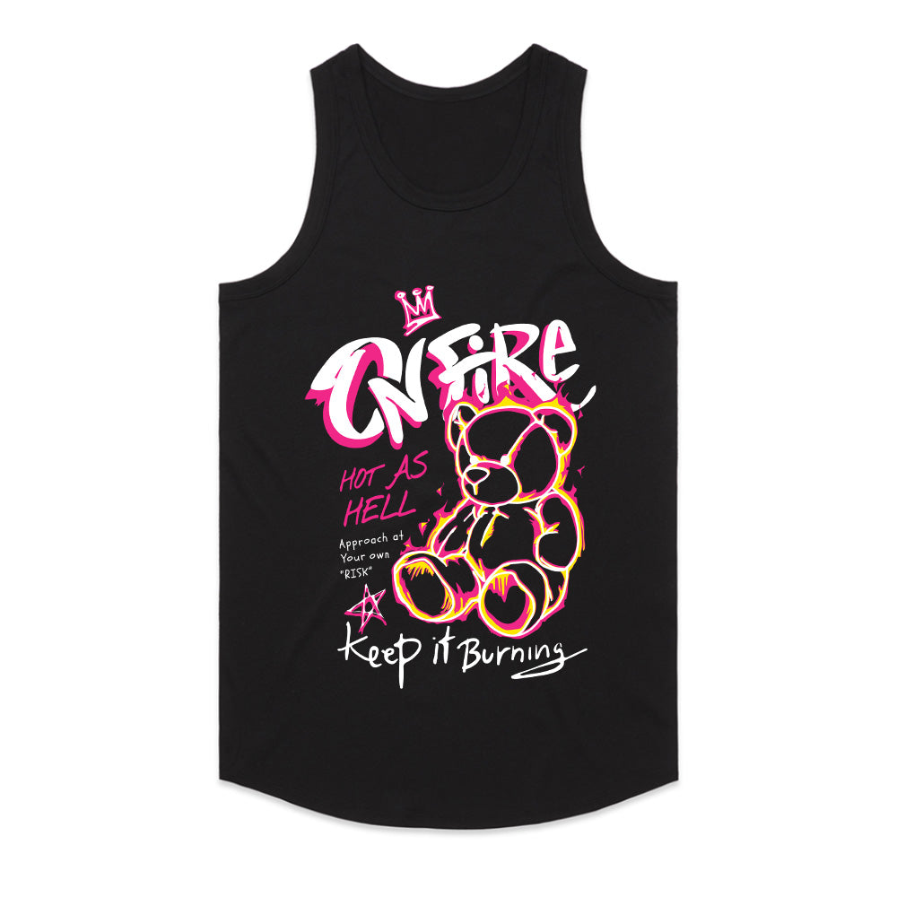 Blaze Bear: On Fire Street Tee