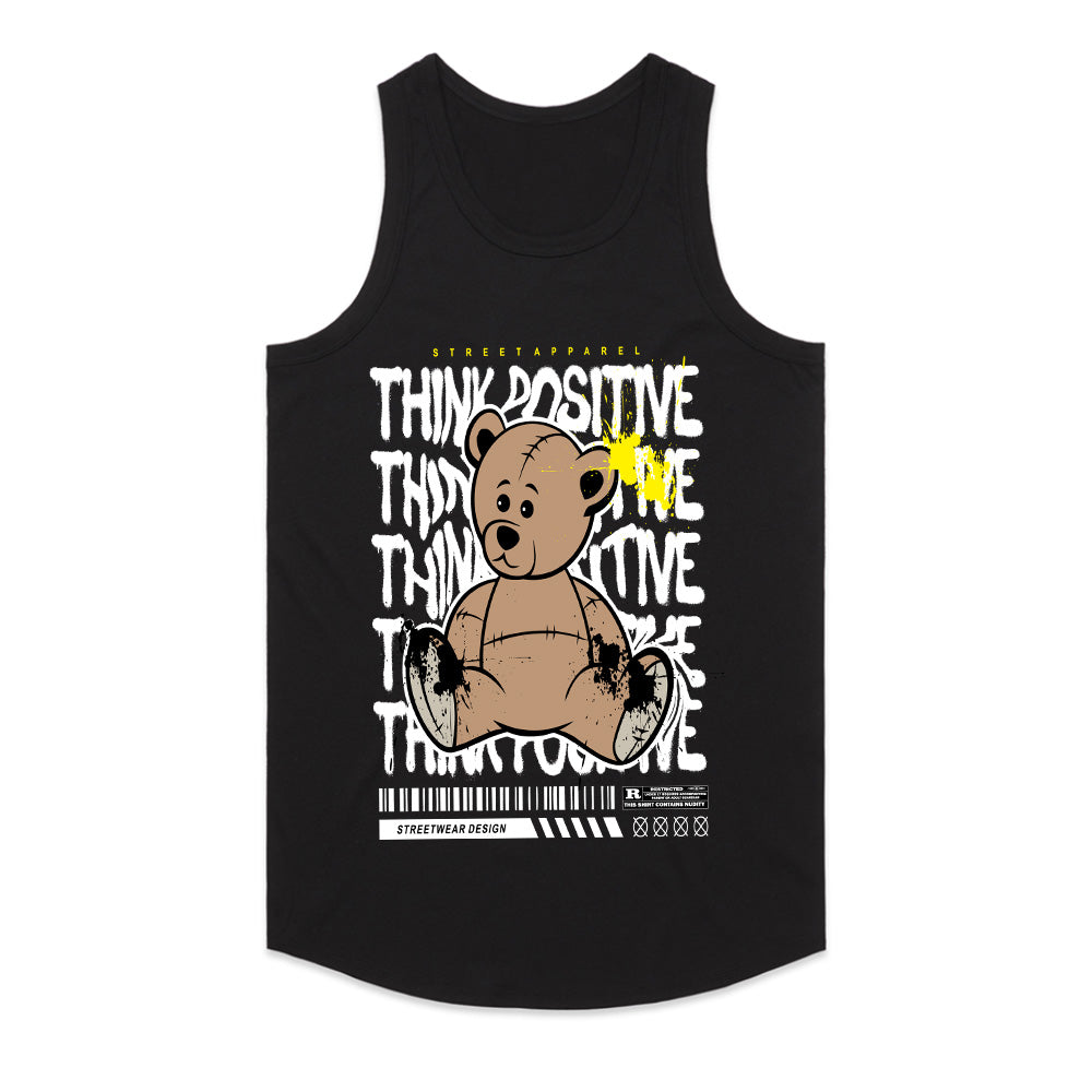 Grime & Grit: Think Positive Bear Tee