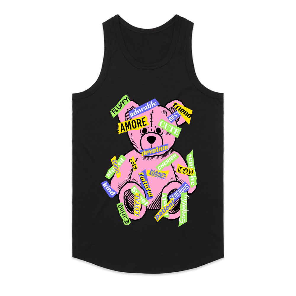 Patchwork of Love: Amore Bear Tee