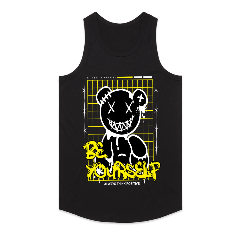 Masked Vibe: Be Yourself Street Tee