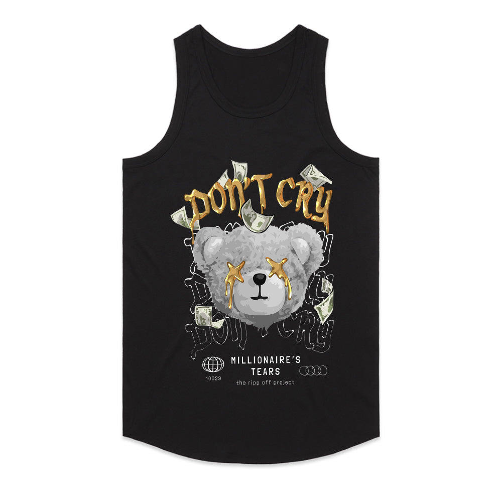 Millionaire's Tears – Don’t Cry Luxe Bear Tee