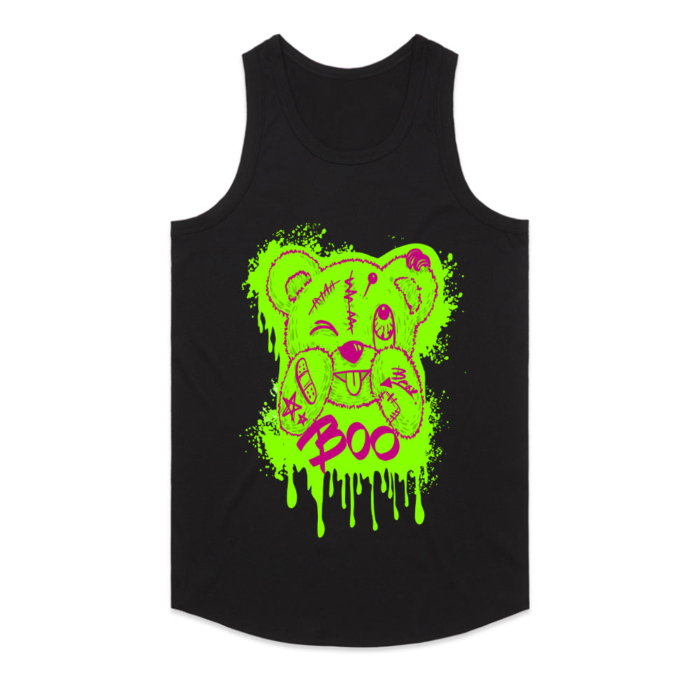 Toxic Boo Bear – Glow-in-the-Dark Mischief Tee