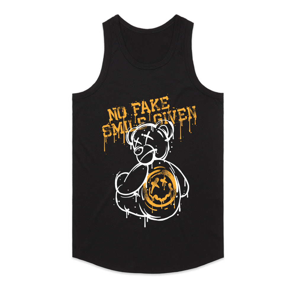 No Fake Smiles: Rebel Bear Graffiti Tee