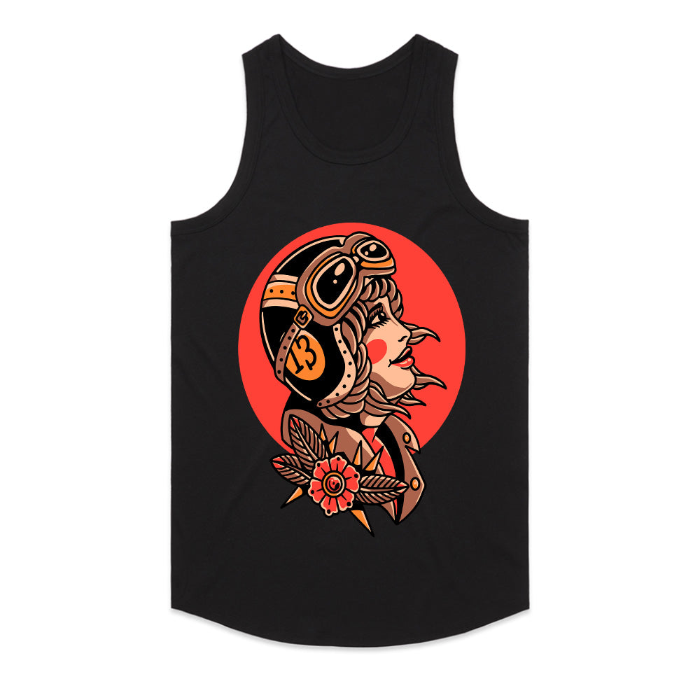 Iron Blossom: Rebel Rose Rider Tee