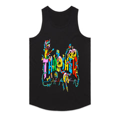 Colorful Skull Graffiti Shirt
